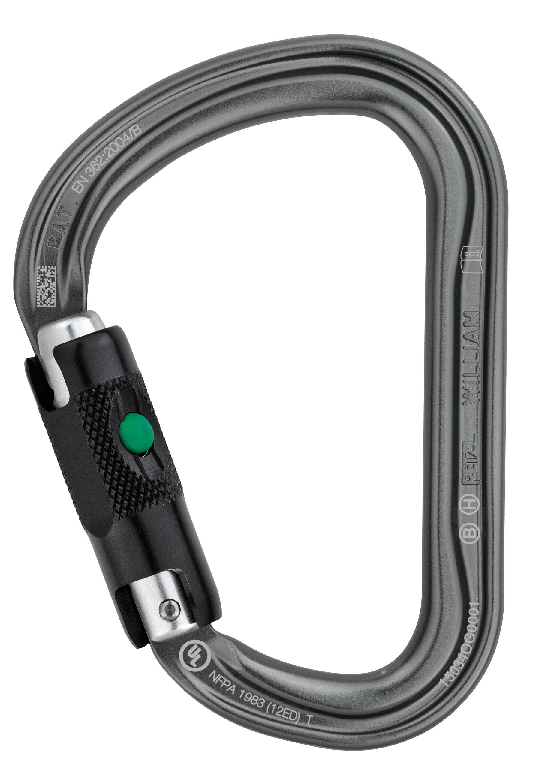 Petzl William Ball Lock Karabiner Automatik Alu Karabiner Karabiner