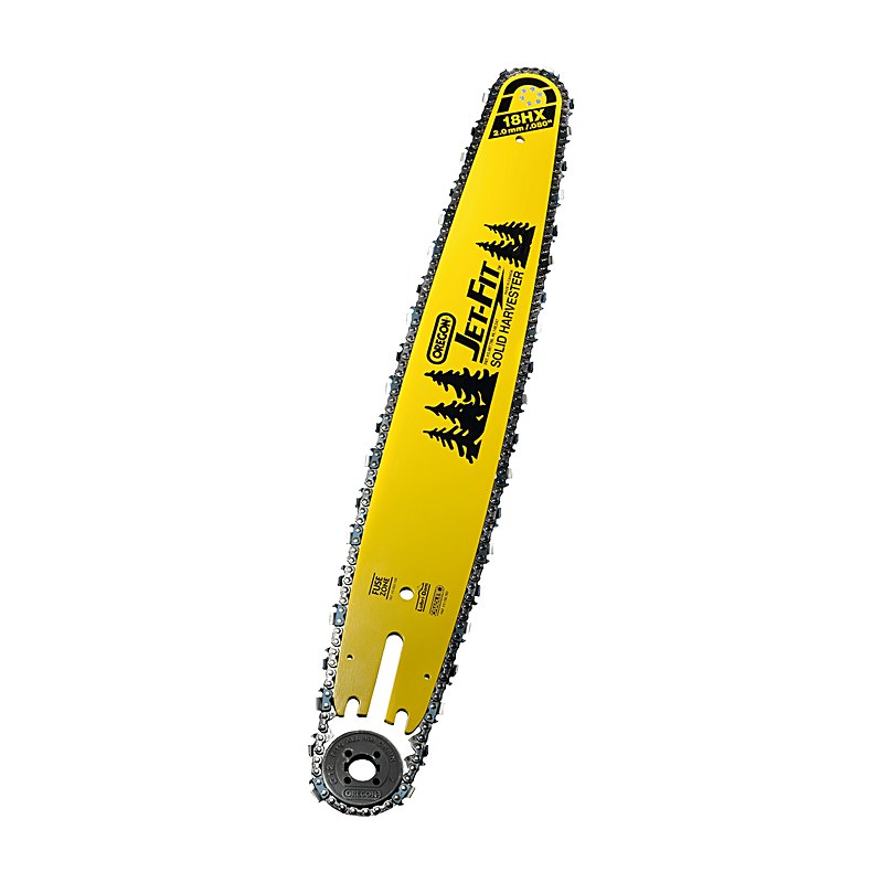 Oregon Harvesterschiene Jet-Fit, Treibglieder 95 – 97, Schienenaufnahme weit, 82 cm