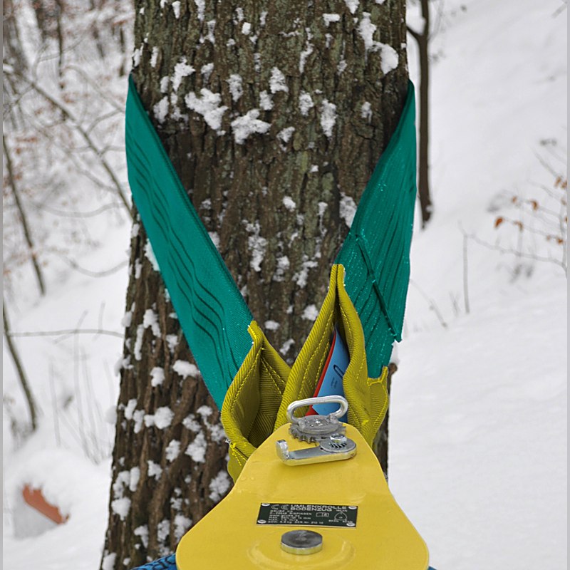 Nordforest Befestigungsgurt zur Verankerung der Umlenkrolle SRFS 16, 4 m