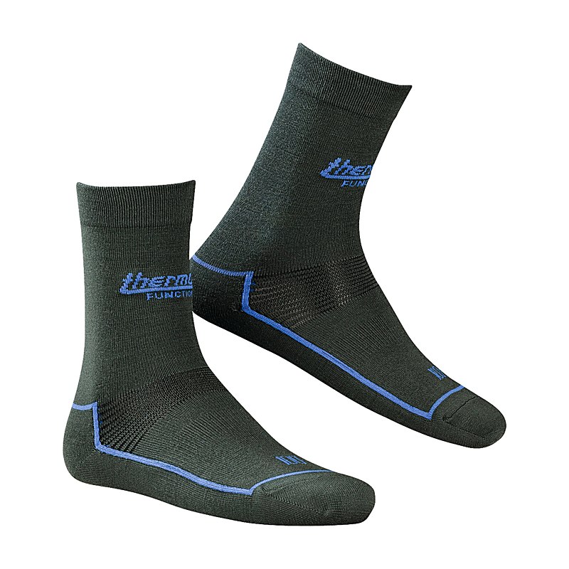 Thermo Function TS 100 Unterziehsocke, oliv, Größe 49/51