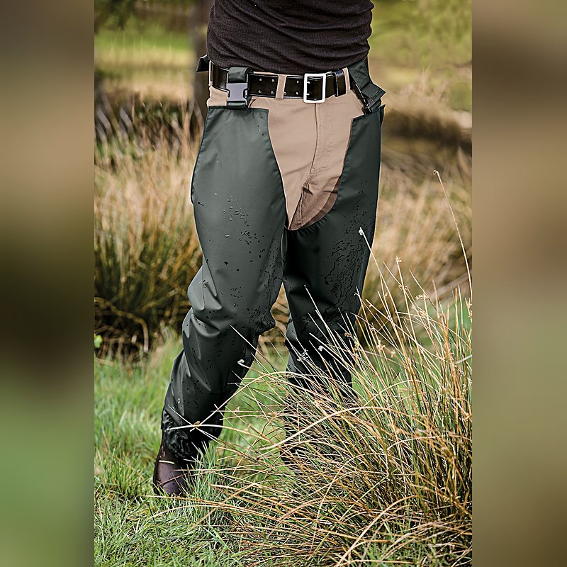 Sioen Beinlinge mit Gürteltasche, olivgrün, Größe XL