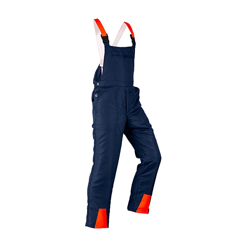 Profiforest Schnittschutz-Latzhose, blau, Größe 98