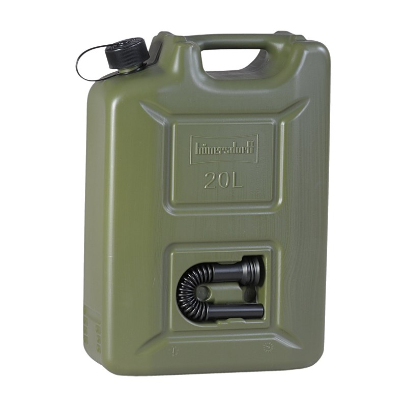 Hünersdorff Kunststoffkanister 20 l, oliv