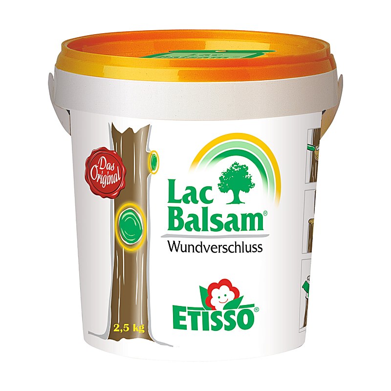 LacBalsam Wundverschlussmittel, 2,5-kg-Eimer, mit Spachtel