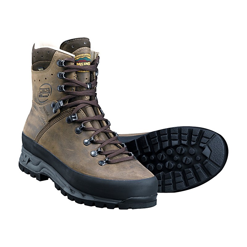 Meindl Trekkingstiefel Island MFS Active – wide, braun, Größe 9,5