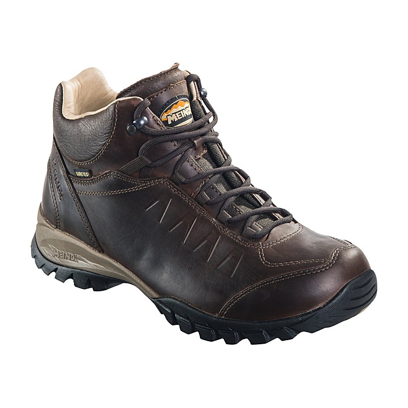 Meindl Freizeitschuhe Veneto GTX, dunkelbraun, Größe 9,5