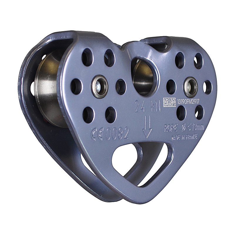Petzl Trolley Tandem Speed Katrol (Maat - OS, Kleur - Grey)