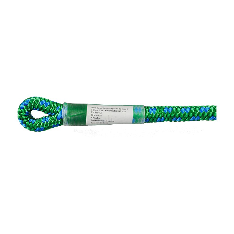Tree Runner Baumkletterseil 12 mm Ø - EN 1891 A, blue spot, 20 m