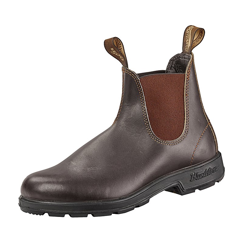 Blundstone Stiefeletten Modell 500, stout brown, Größe 48