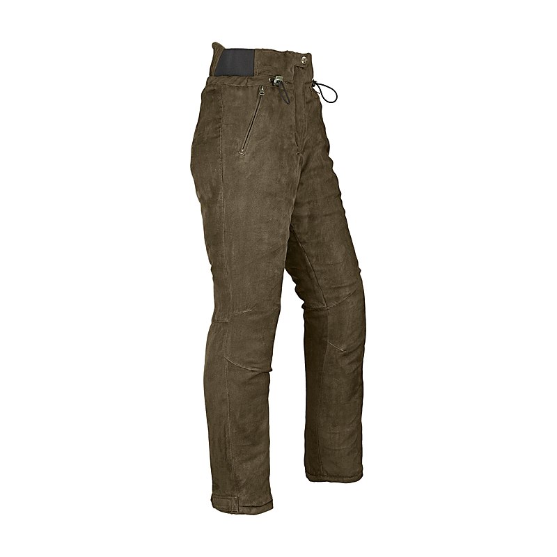 Hubertus Damen-Jagdhose Micro Primaloft, oliv, Größe 52