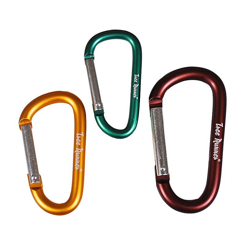 Tree Runner Materialkarabiner TriColor, 3er Set