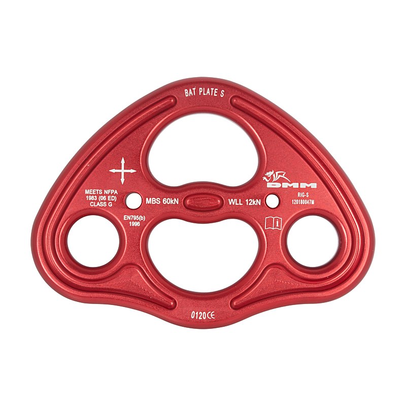 DMM Riggingplatte Bat Plate EN 354/EN 795 B, Größe S, Gr. S