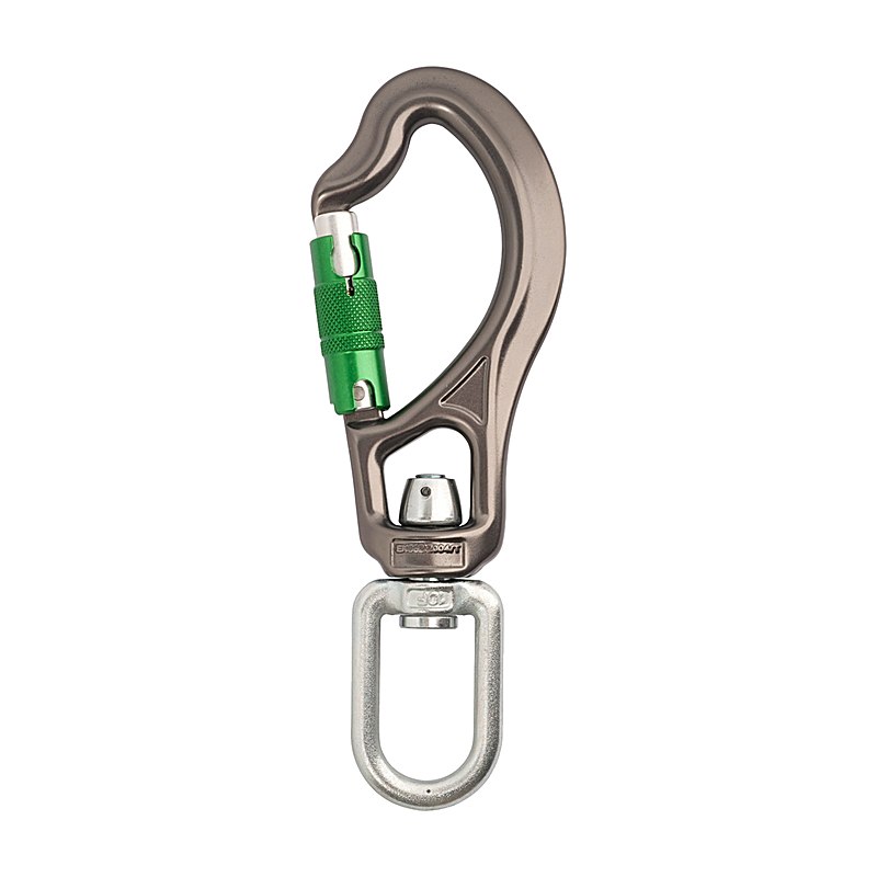 Karabiner Sidewinder Locksafe, Alu – EN 362