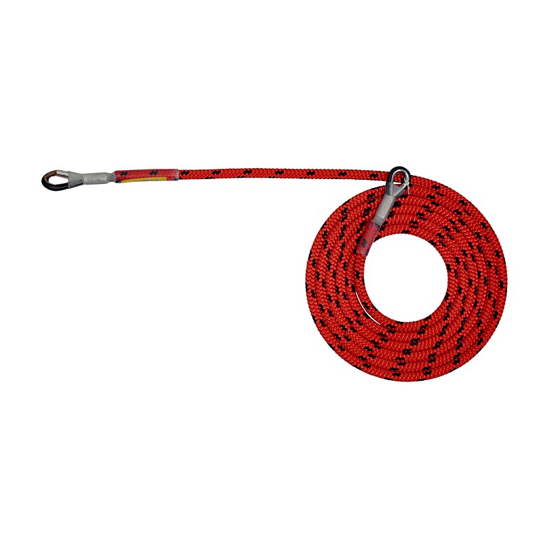 Tree Runner Stahlhalteseil Super Flex 12,7 mm, rot-schwarz, 3,0 m