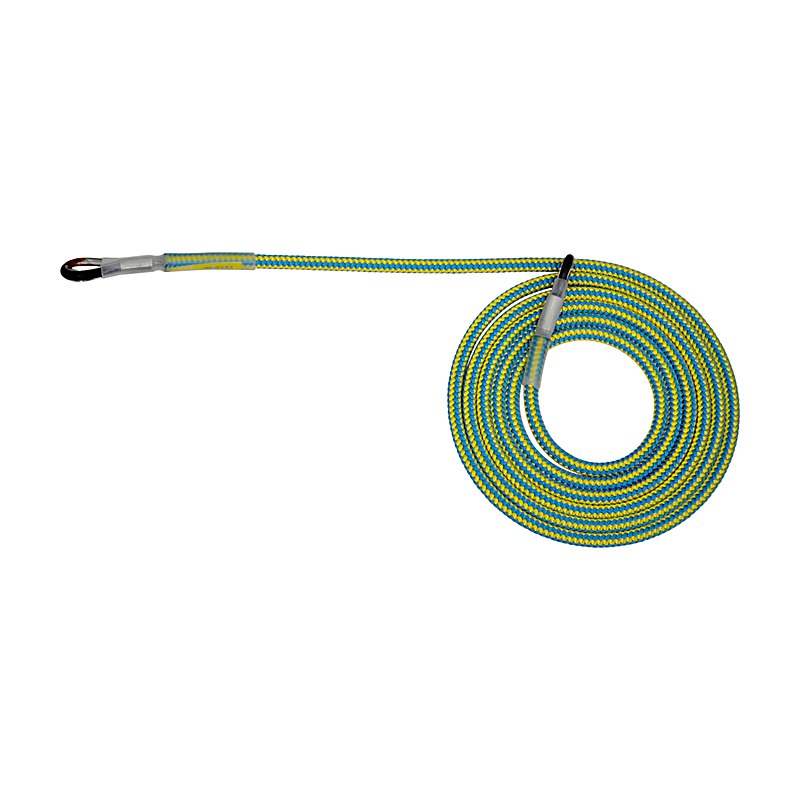 Tree Runner Stahlhalteseil Super Flex 12,7 mm, gelb-blau, 3,0 m
