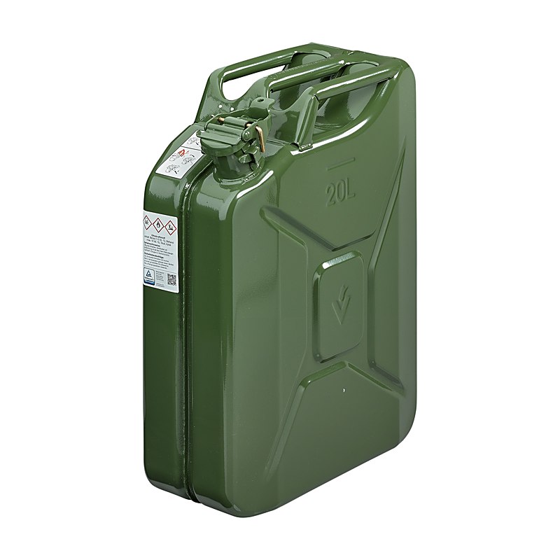 Stahlblech-Benzinkanister 20 l