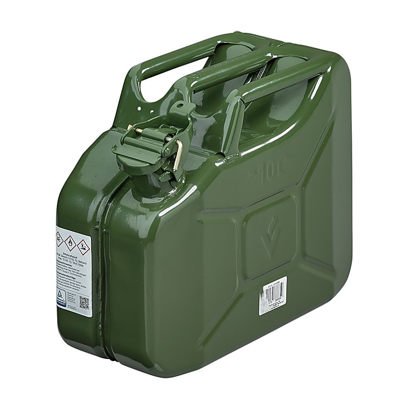 Stahlblech-Benzinkanister 10 l