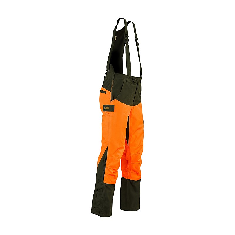 Hubertus Herren-Jagdhose Dog Keeper, oliv-orange, Größe 98