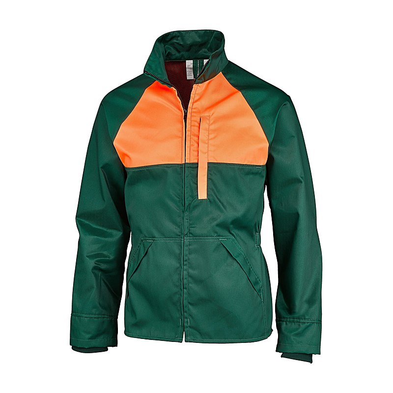 Profiforest Arbeitsjacke Classic, grün-orange, Größe XXL