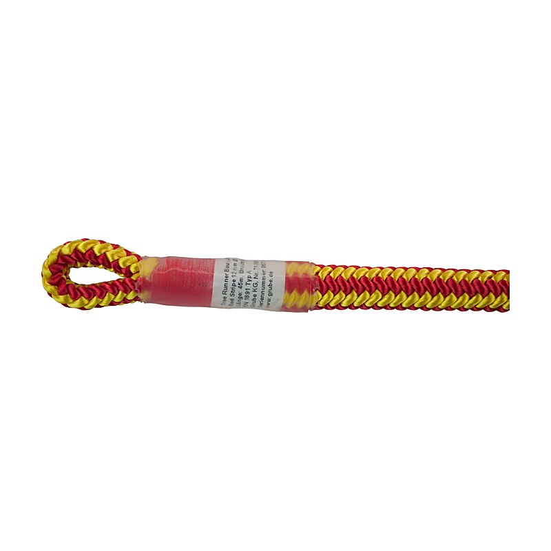 Tree Runner Baumkletterseil 12 mm Ø - EN 1891 A, red stripe, 45 m