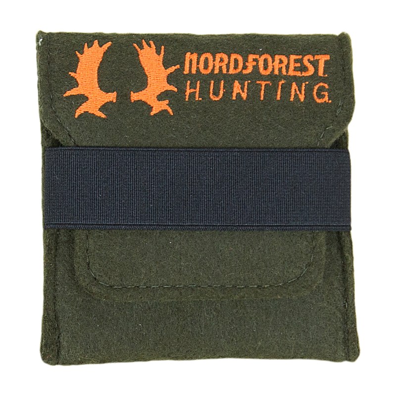 Nordforest Hunting Nadelfilz-Patronenetui 5 Kugeln, grün