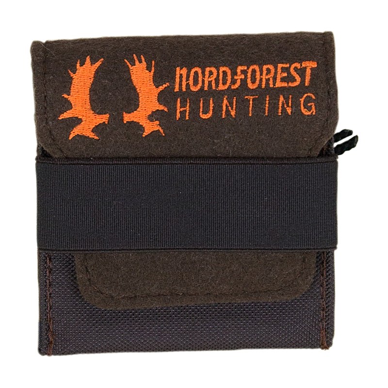 Nordforest Hunting Nadelfilz-Patronenetui 5 Kugeln, braun