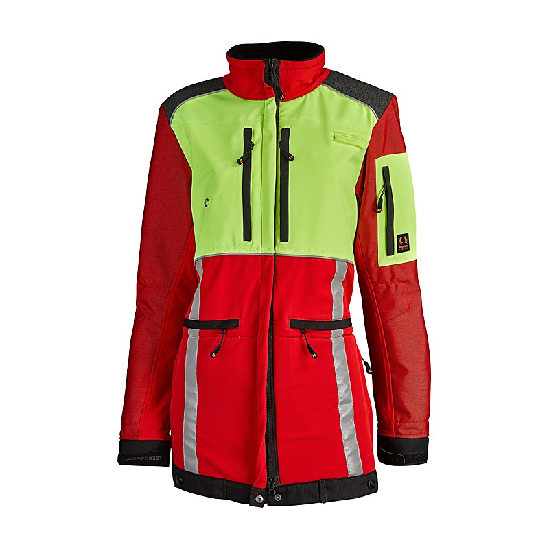 Nordforest Hunting Damen-Nachsuchenjacke, rot, Größe L