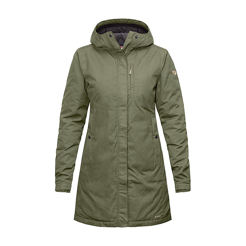 Fjällräven Parka Kiruna Padded, green, Größe XL