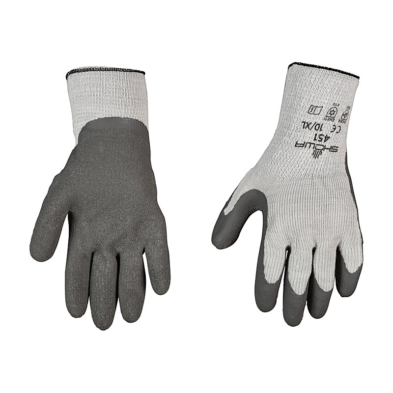 Winterhandschuhe Showa Thermo Grip, grau, Größe 10
