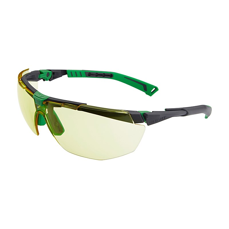 Univet Schutzbrille 5X1, gelb