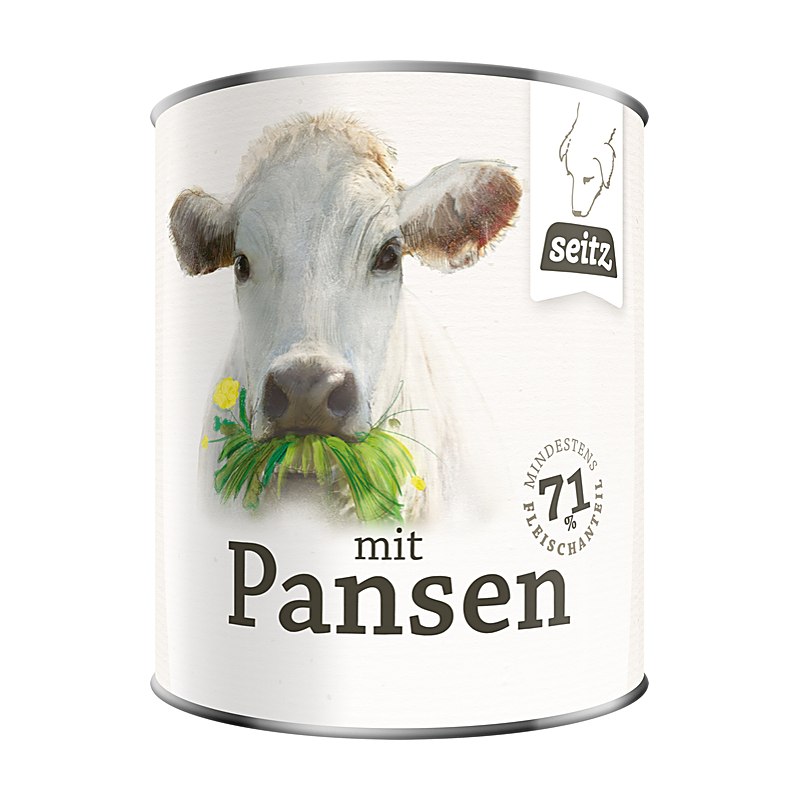 Seitz Dosennahrung 6 x mit Pansen, 6 x 800 g