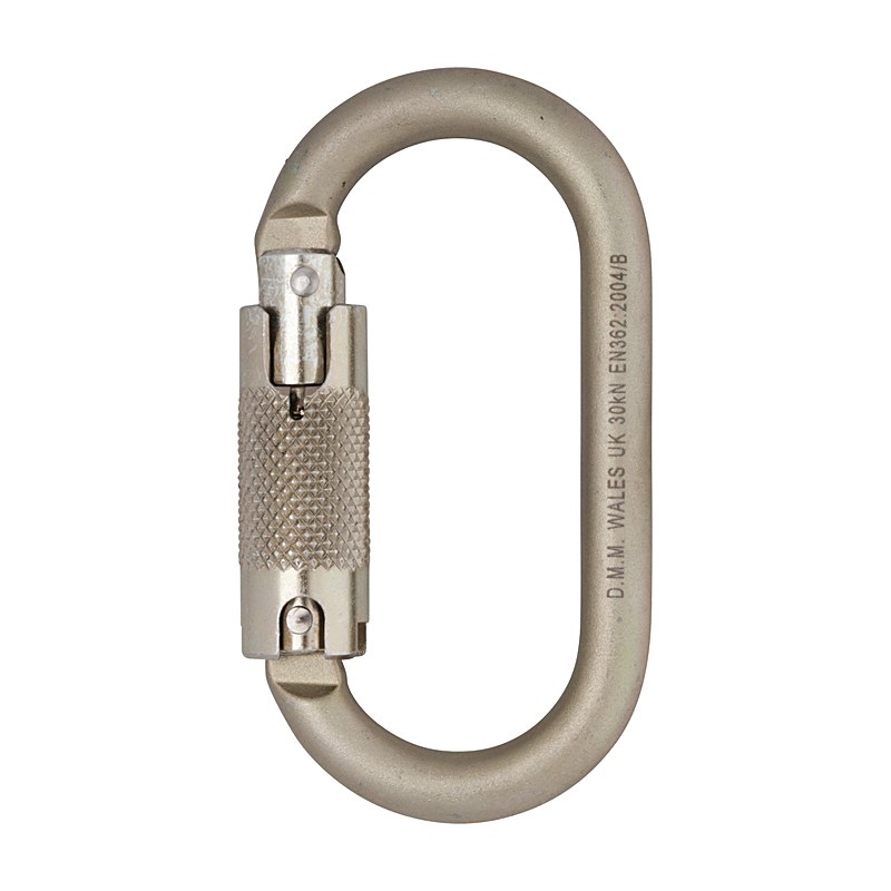 DMM Stahl-Karabiner Oval 10 mm EN 362