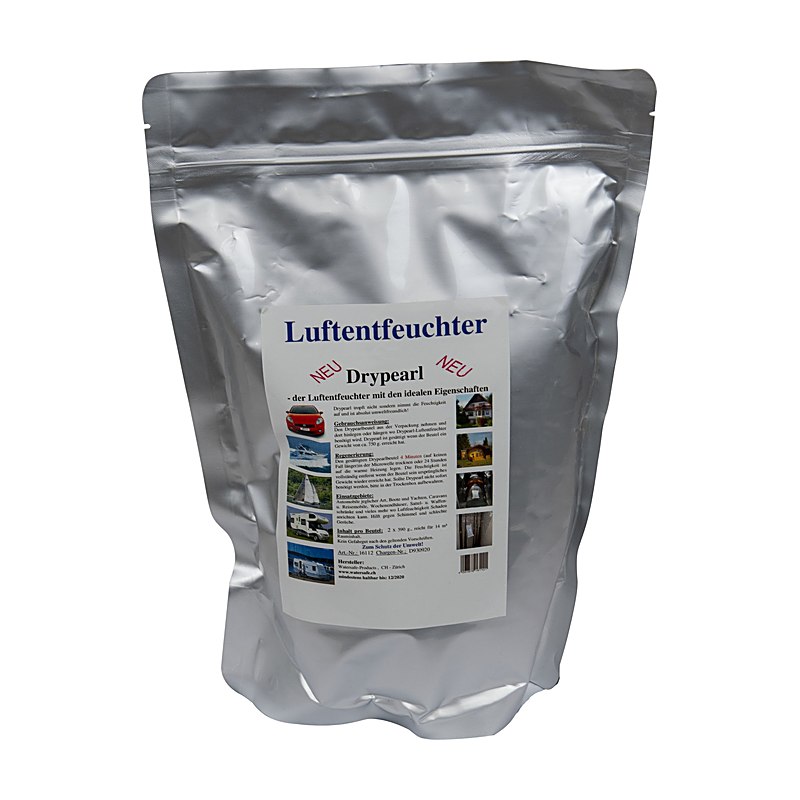 Drypearl Luftentfeuchter, 1 x Beutel 590 g