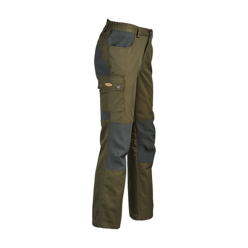 Hubertus Herren-Jagdhose Hydro Stretch, dunkeloliv, Größe 98