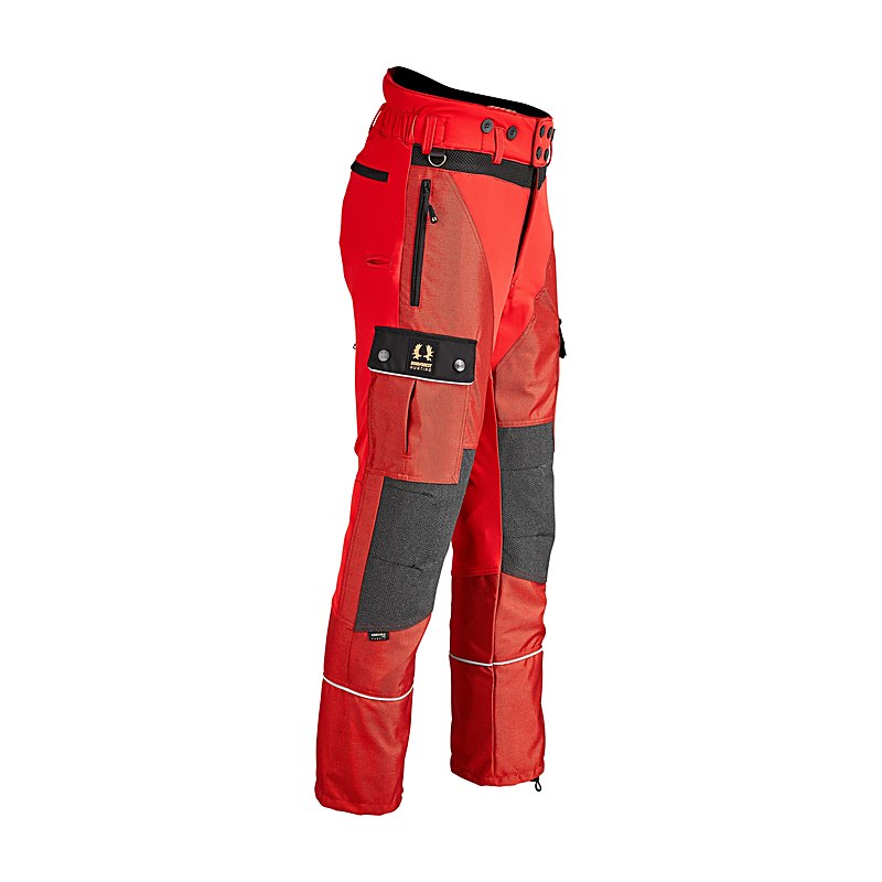 Nordforest Hunting Keilerschutzhose, rot, Größe 4XL