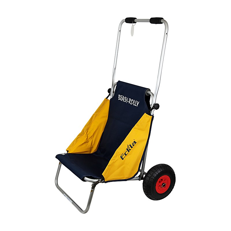 Eckla Beach-Rolly Standard, blau-gelb