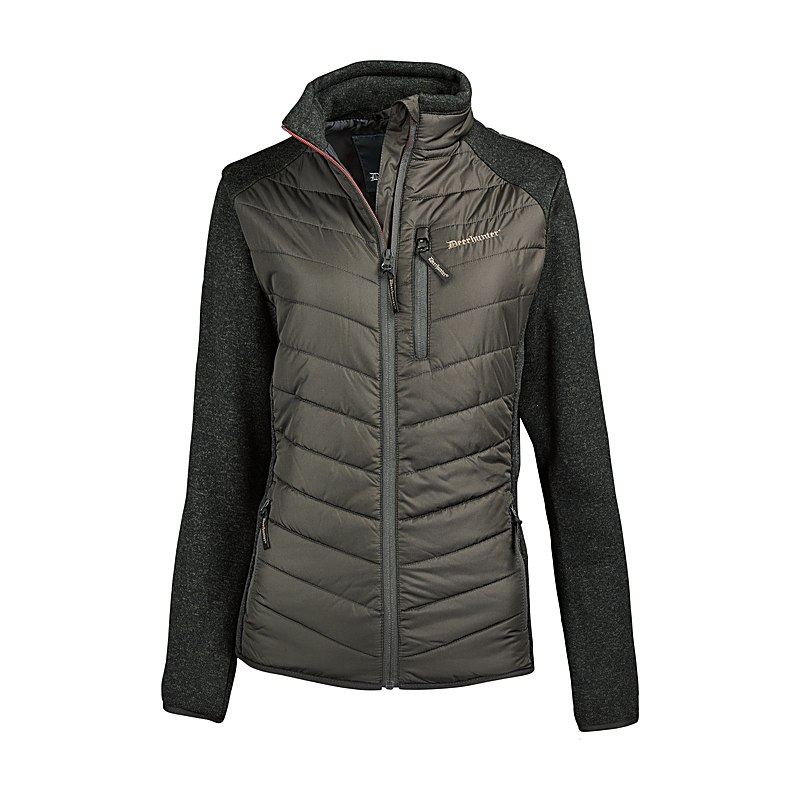 Deerhunter Damen-Steppjacke Lady Caroline Padded, timber, Größe 48