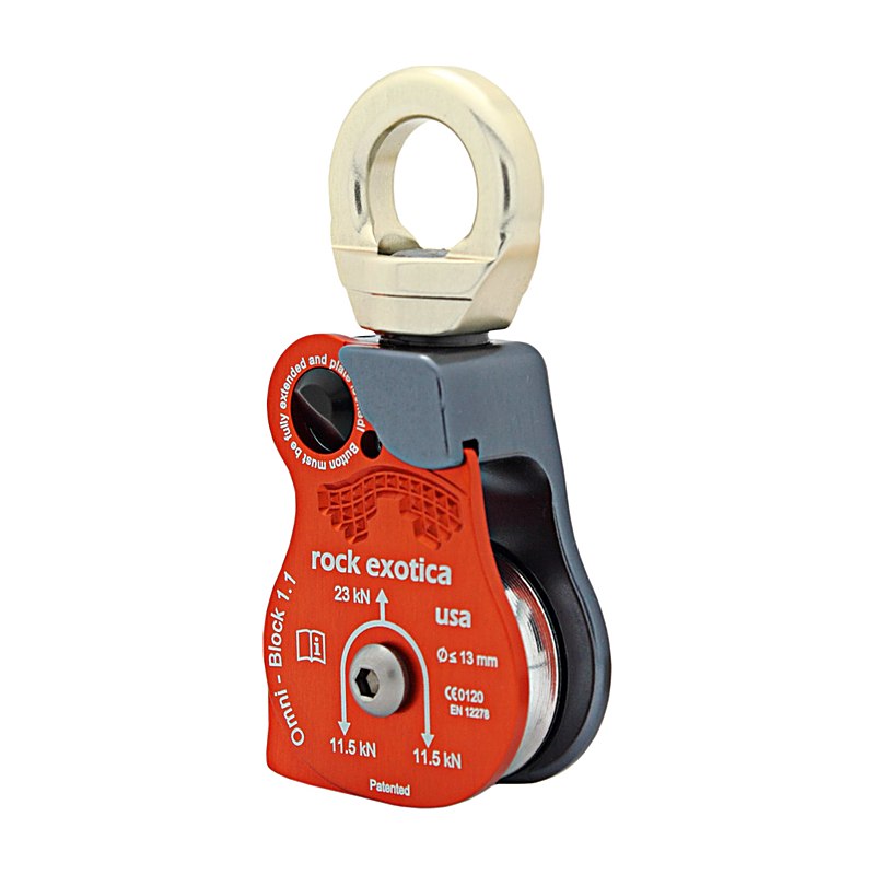 Rock Exotica Seilrolle Omni Block 1,1" Single