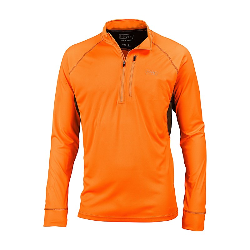 Hart Herren-Langarm-Funktionsshirt Iron 2-L, blaze, Größe XXL
