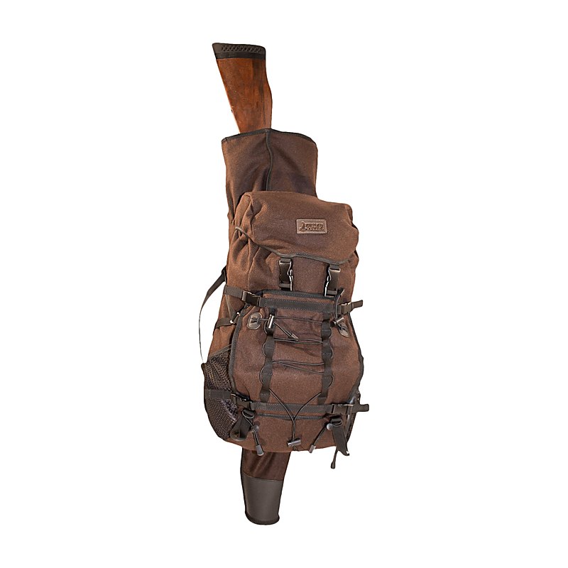 Mjoelner Hunting Loden-Rucksack Arild mit Gewehrtragesystem, braun
