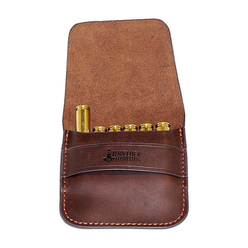 Mjoelner Hunting Patronenetui, dark brown