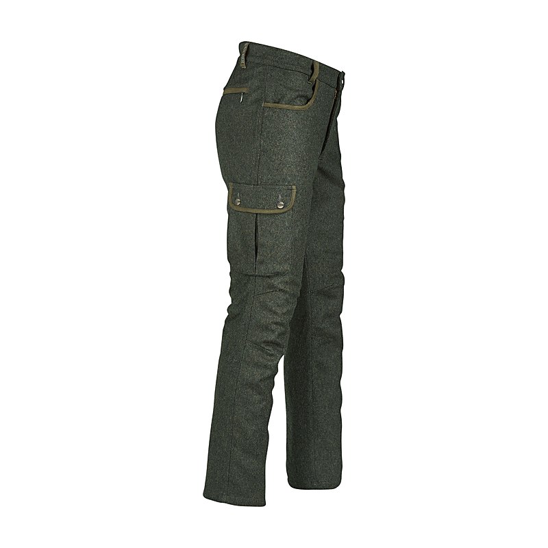Rascher Lodenhose Thermo Ludwig, oliv, Größe 62