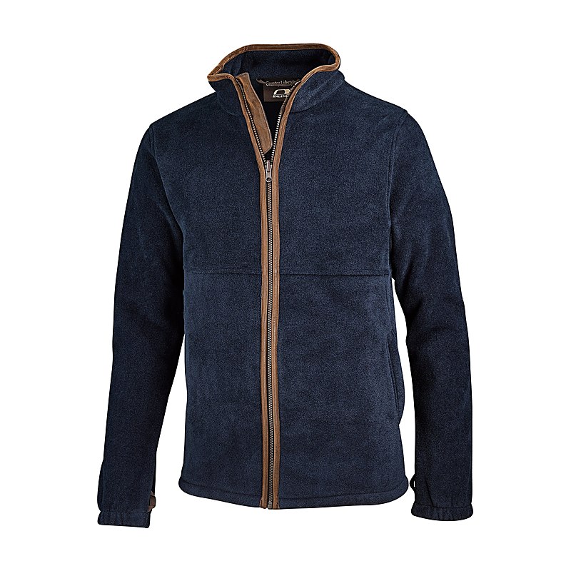 Baleno Herren-Fleecejacke Henry, navy blue, Größe XXL