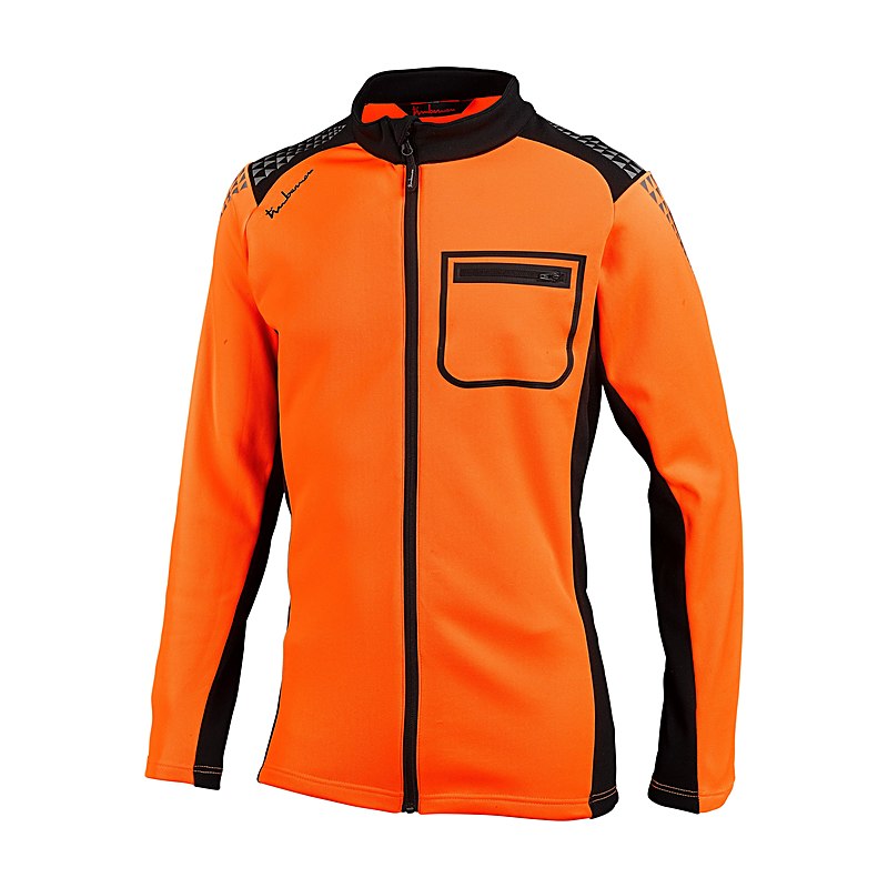 Timbermen Funktionsshirt ISO, schwarz-orange, Größe M