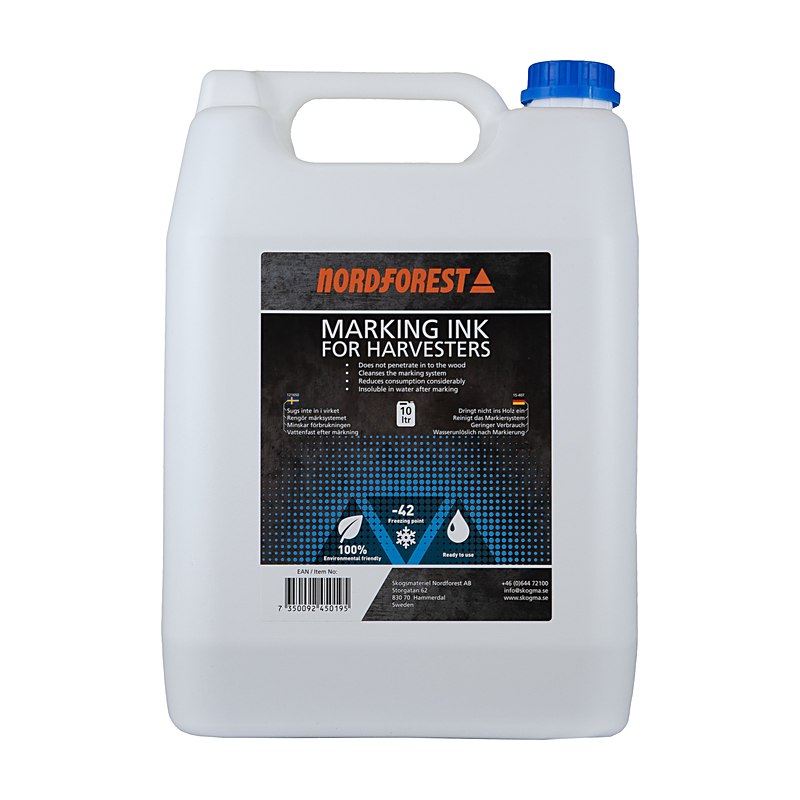 Nordforest Harvestermarkierfarbe, blau