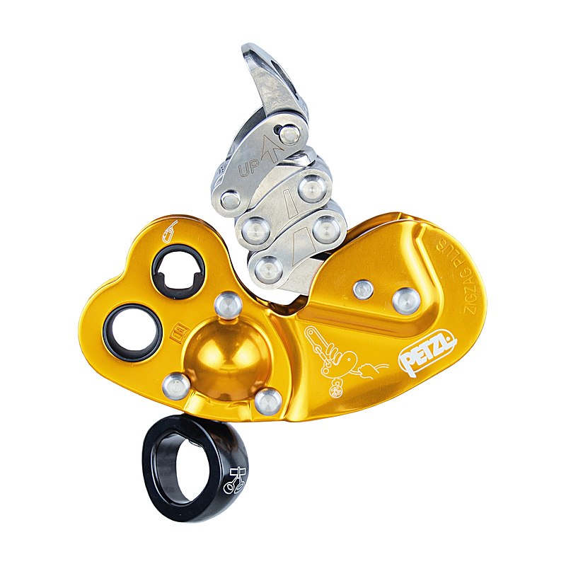 Petzl Abseilgerät ZigZag, Gewicht 425 g