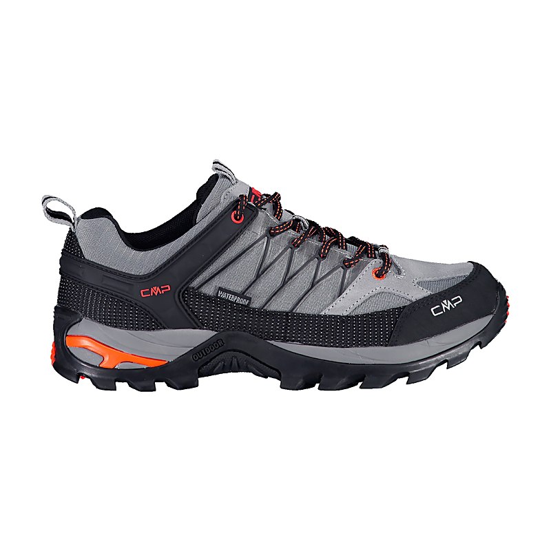 CMP Herren-Wanderschuhe Rigel Low WP, cemento-nero, Größe 47