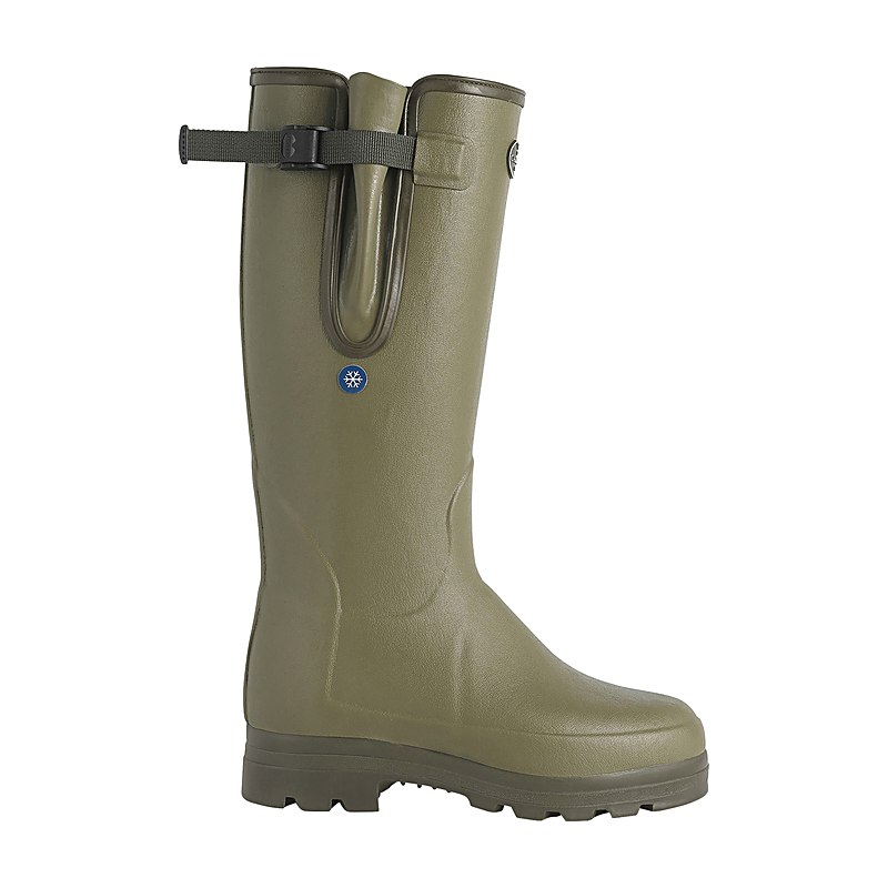 Le Chameau Winter-Gummistiefel Vierzonord Plus, vert vierzon, Größe 48