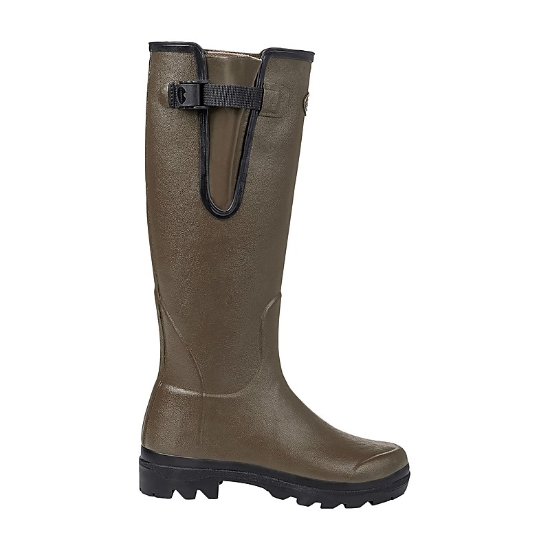 Le Chameau Damen-Gummistiefel Vierzon Lady, vert chameau, Größe 41