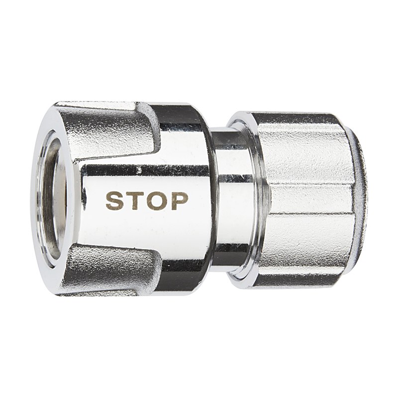 Geka-Plus Schlauchstück mit Aquastop, Für 3/4" Schlauch/Schläuche
